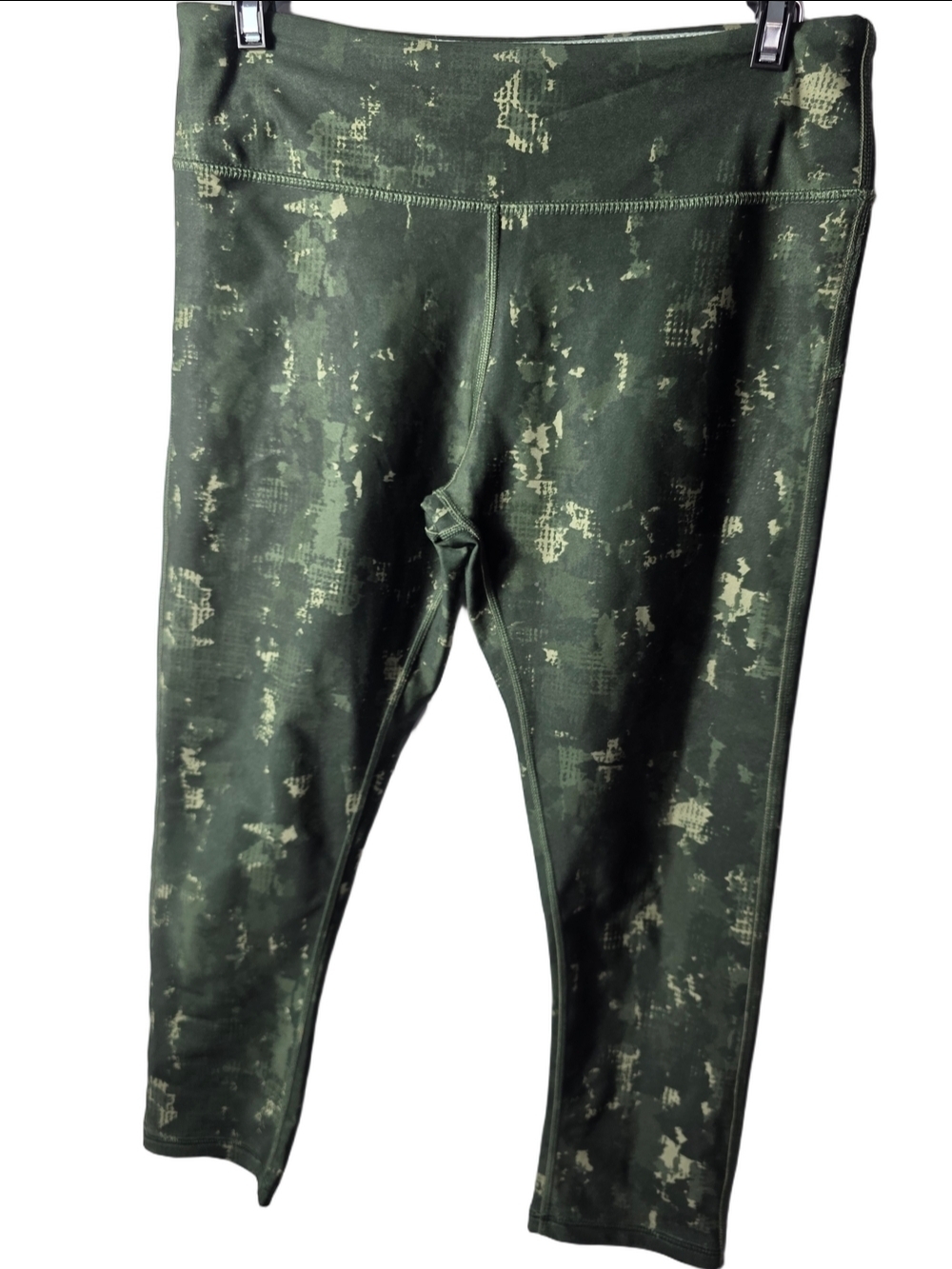 Marika Green Camo Performance Leggings Like New Medium 8-10 Athletic Yoga Pants